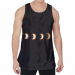 Eclipse Phases Print Men's Velvet Tank Top