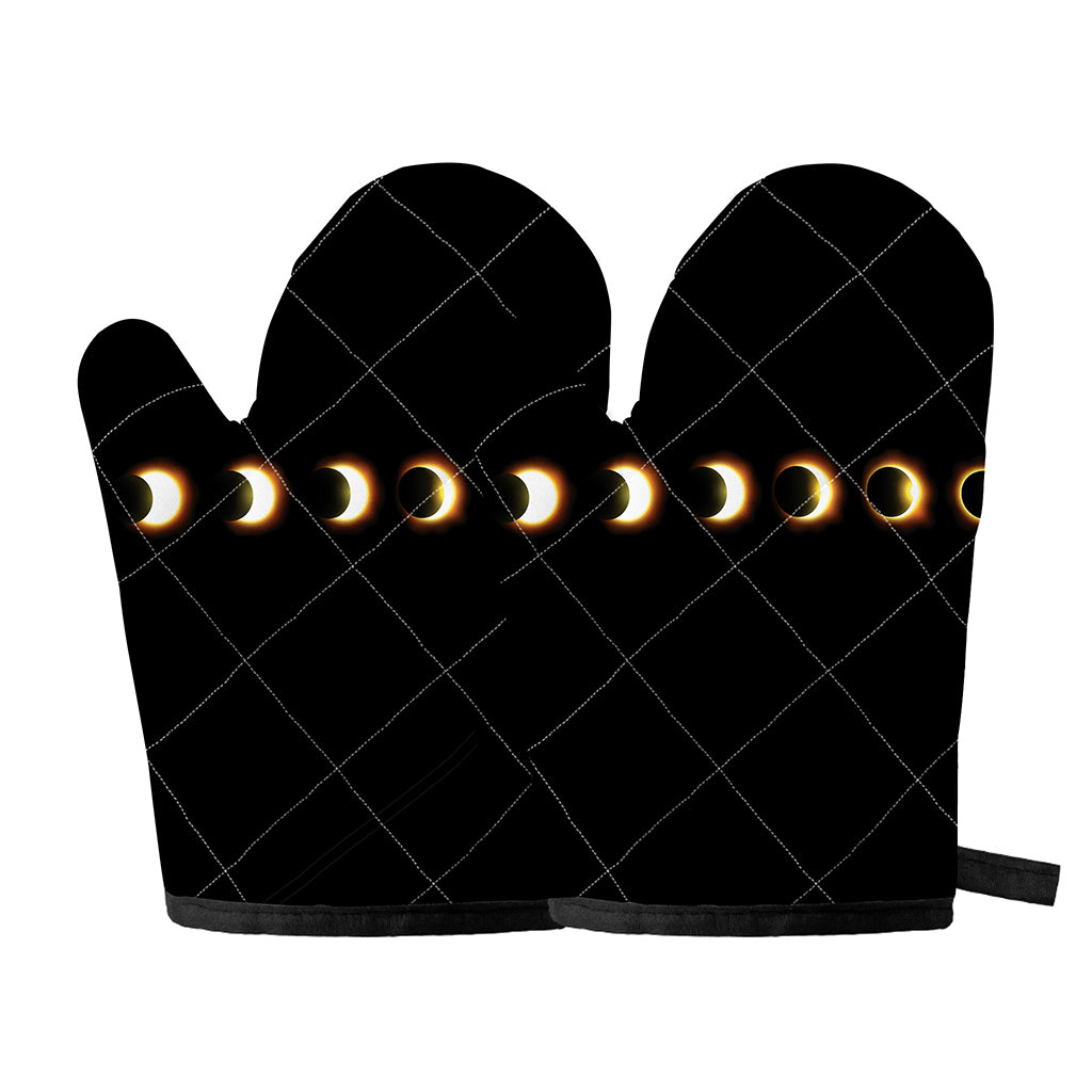 Eclipse Phases Print Oven Mitts