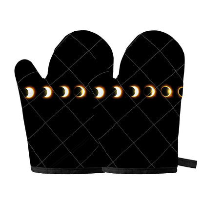 Eclipse Phases Print Oven Mitts