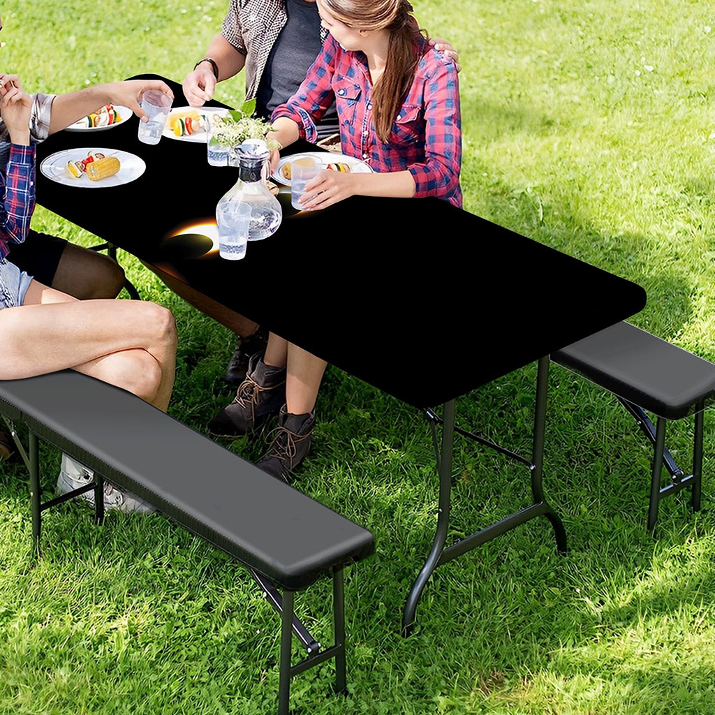 Eclipse Phases Print Picnic Table Cover