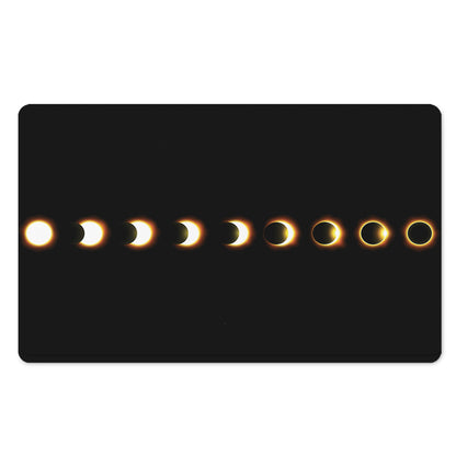 Eclipse Phases Print Polyester Doormat