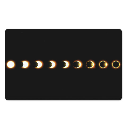 Eclipse Phases Print Polyester Doormat