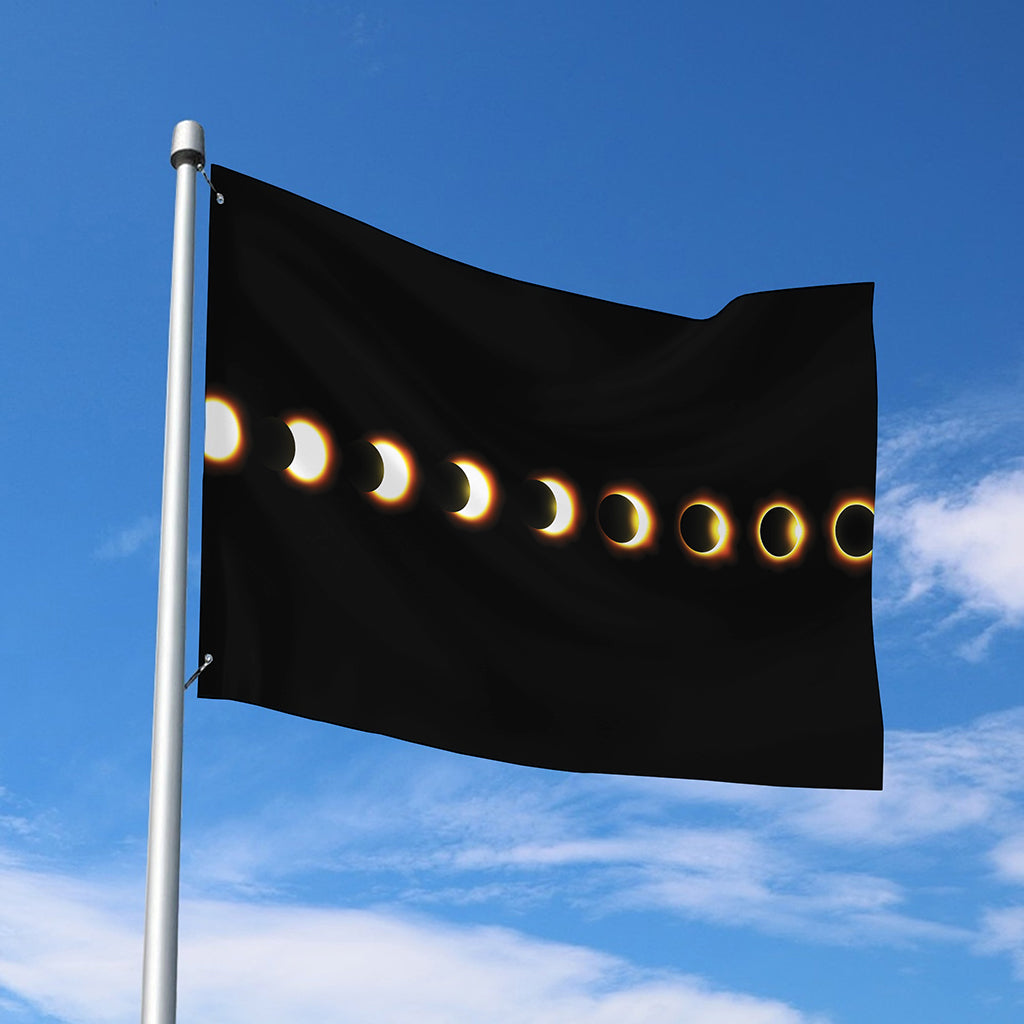 Eclipse Phases Print Polyester Flag
