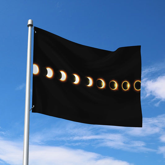 Eclipse Phases Print Polyester Flag