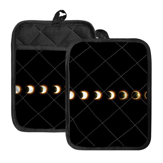 Eclipse Phases Print Pot Holders With Pocket
