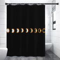 Eclipse Phases Print Premium Shower Curtain
