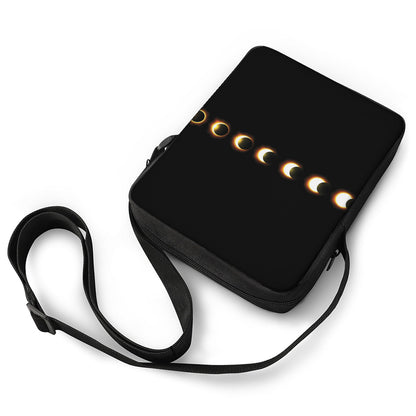 Eclipse Phases Print Rectangular Crossbody Bag