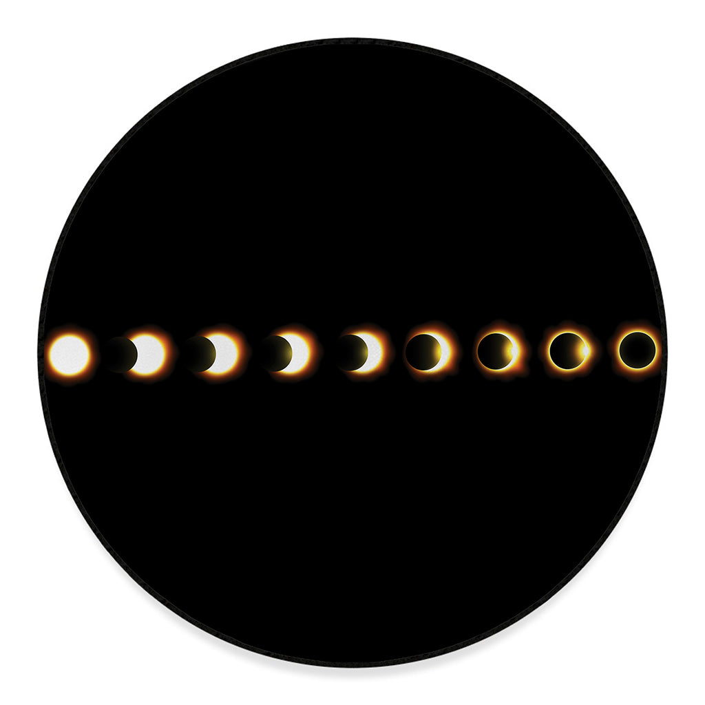 Eclipse Phases Print Round Floor Mat