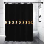 Eclipse Phases Print Shower Curtain