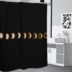 Eclipse Phases Print Shower Curtain