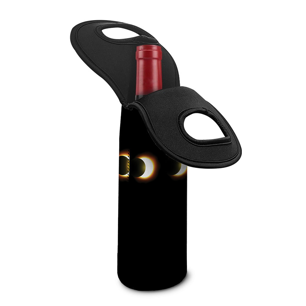 Eclipse Phases Print Single Neoprene Wine Tote