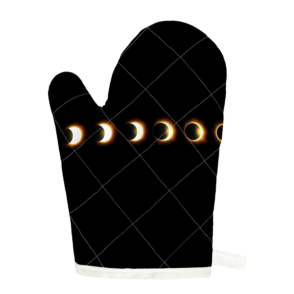 Eclipse Phases Print Single Oven Mitt