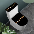 Eclipse Phases Print Toilet Lid And Tank Cover Set