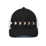 Eclipse Phases Print White Mesh Trucker Cap