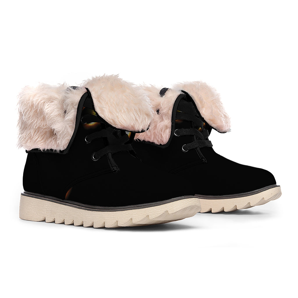 Eclipse Phases Print Winter Boots