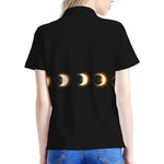 Eclipse Phases Print Women's Polo Shirt