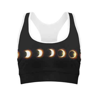 Eclipse Phases Print Women's Sports Bra