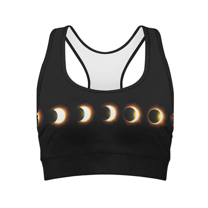 Eclipse Phases Print Women's Sports Bra