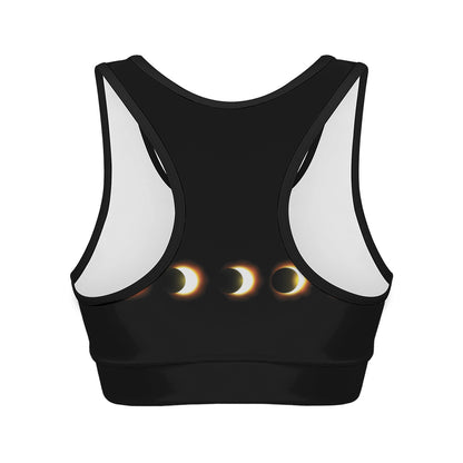 Eclipse Phases Print Women's Sports Bra