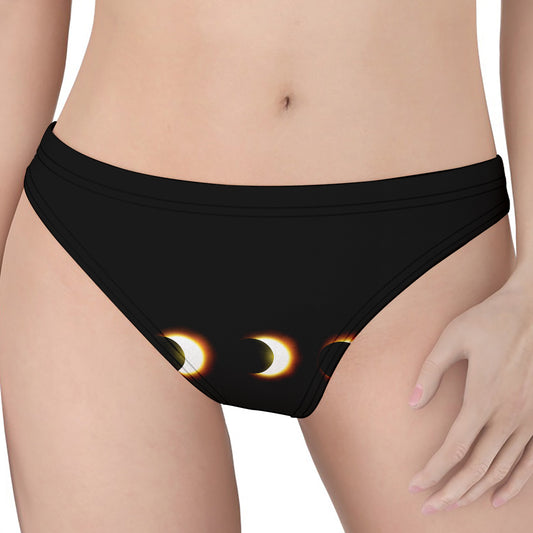Eclipse Phases Print Women's Thong