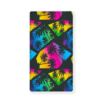 EDM Beach Palm Tree Pattern Print Baby Crib Sheet