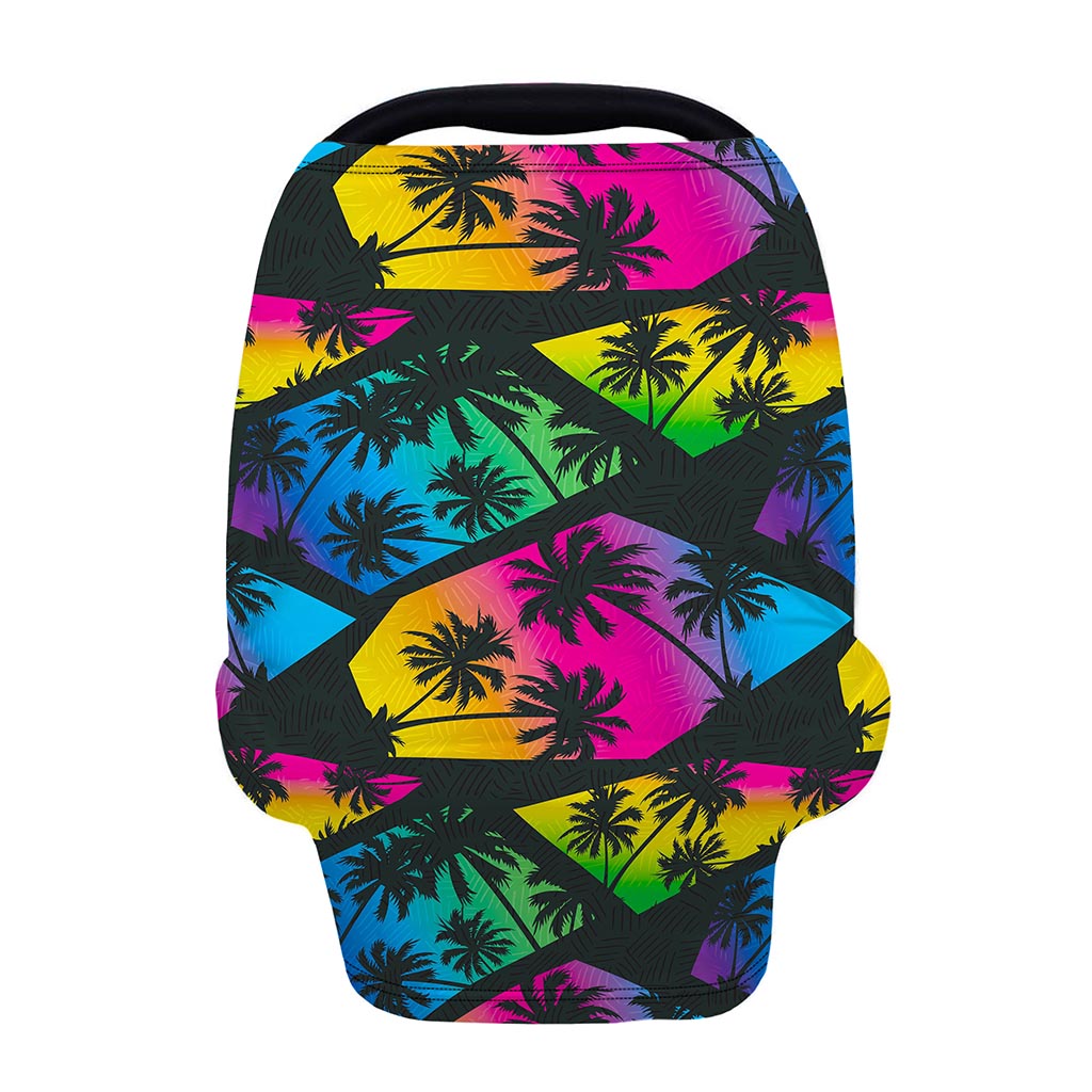 EDM Beach Palm Tree Pattern Print Baby Seat Cover
