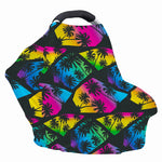 EDM Beach Palm Tree Pattern Print Baby Seat Cover
