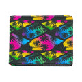 EDM Beach Palm Tree Pattern Print Bifold Wallet