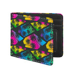 EDM Beach Palm Tree Pattern Print Bifold Wallet