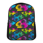 EDM Beach Palm Tree Pattern Print Casual Backpack