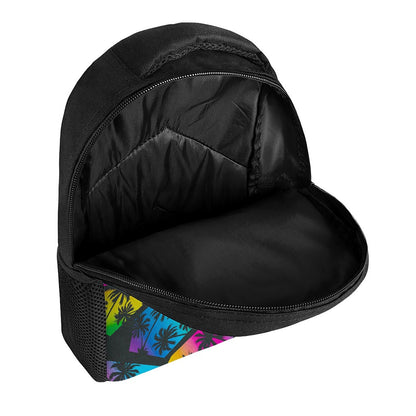 EDM Beach Palm Tree Pattern Print Casual Backpack