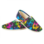 EDM Beach Palm Tree Pattern Print Casual Shoes