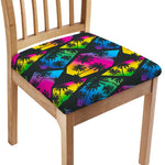EDM Beach Palm Tree Pattern Print Chair Cushion Cover