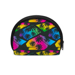 EDM Beach Palm Tree Pattern Print Coin Purse
