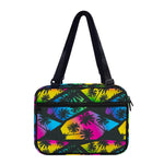 EDM Beach Palm Tree Pattern Print Double Strap Bible Bag