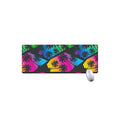 EDM Beach Palm Tree Pattern Print Extended Mouse Pad