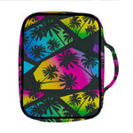 EDM Beach Palm Tree Pattern Print Front Pocket Bible Bag