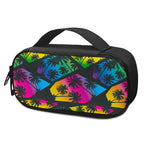 EDM Beach Palm Tree Pattern Print Insulin Cooler Travel Case