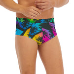 EDM Beach Palm Tree Pattern Print Men's Briefs