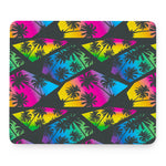 EDM Beach Palm Tree Pattern Print Mouse Pad