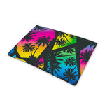 EDM Beach Palm Tree Pattern Print Pet Cooling Mat Cover