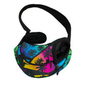 EDM Beach Palm Tree Pattern Print Pet Sling Carrier