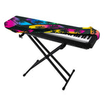 EDM Beach Palm Tree Pattern Print Piano Keyboard Cover