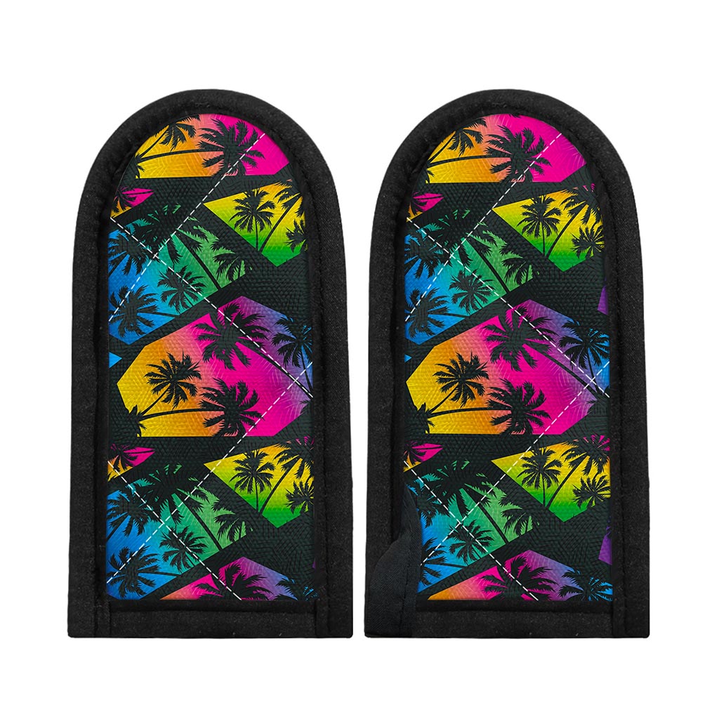 EDM Beach Palm Tree Pattern Print Skillet Handle Cover