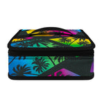 EDM Beach Palm Tree Pattern Print Small Lunch Bag