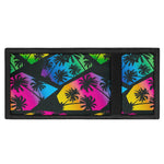 EDM Beach Palm Tree Pattern Print Trifold Wallet