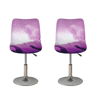 EDM Party In Nightclub Print Bar Stool Covers