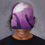 EDM Party In Nightclub Print Baseball Cap