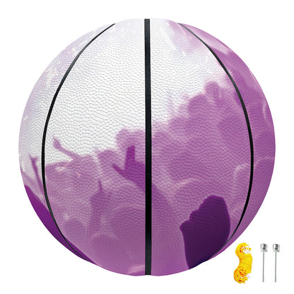 EDM Party In Nightclub Print Basketball