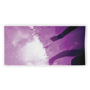 EDM Party In Nightclub Print Beach Towel